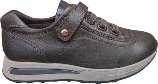 MAMMAMİA D24KA-3255 CIRTLI ORTOPEDİK DERİ KADIN AYAKKABI - Image 1