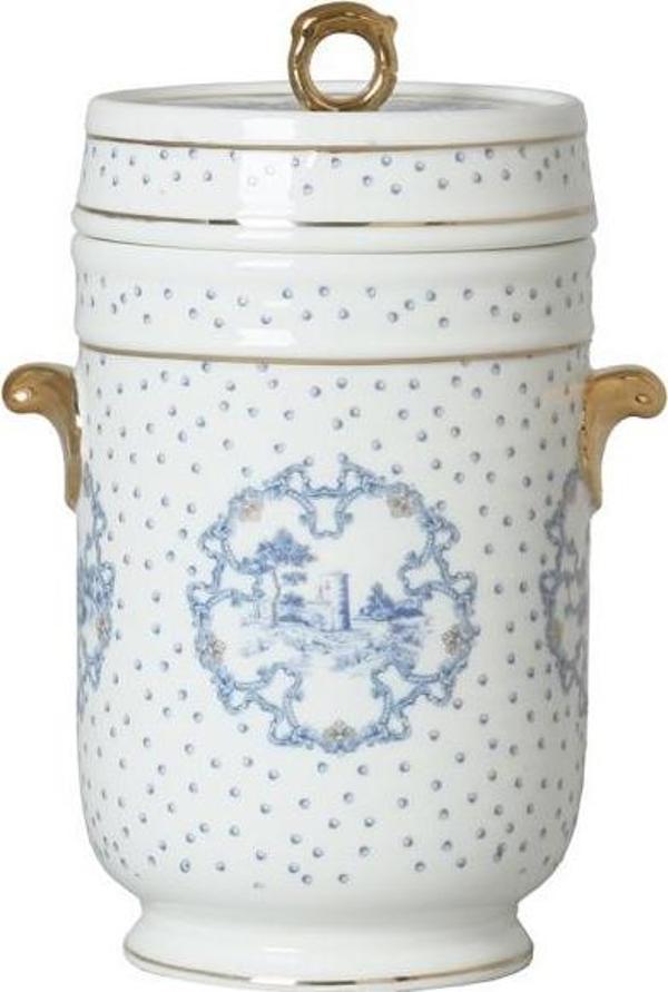 Lucky Art Florance Bone Kulplu Kavanoz 22cm - Image 1