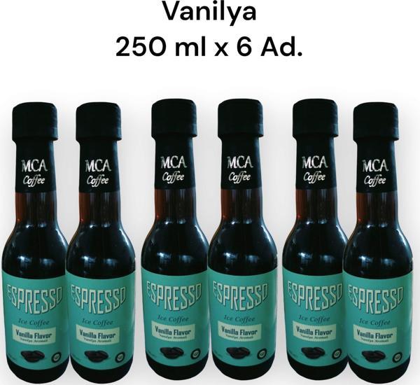MCA Espresso Soğuk Kahve (Vanilya) 250 ml x 6 Adet - Image 1