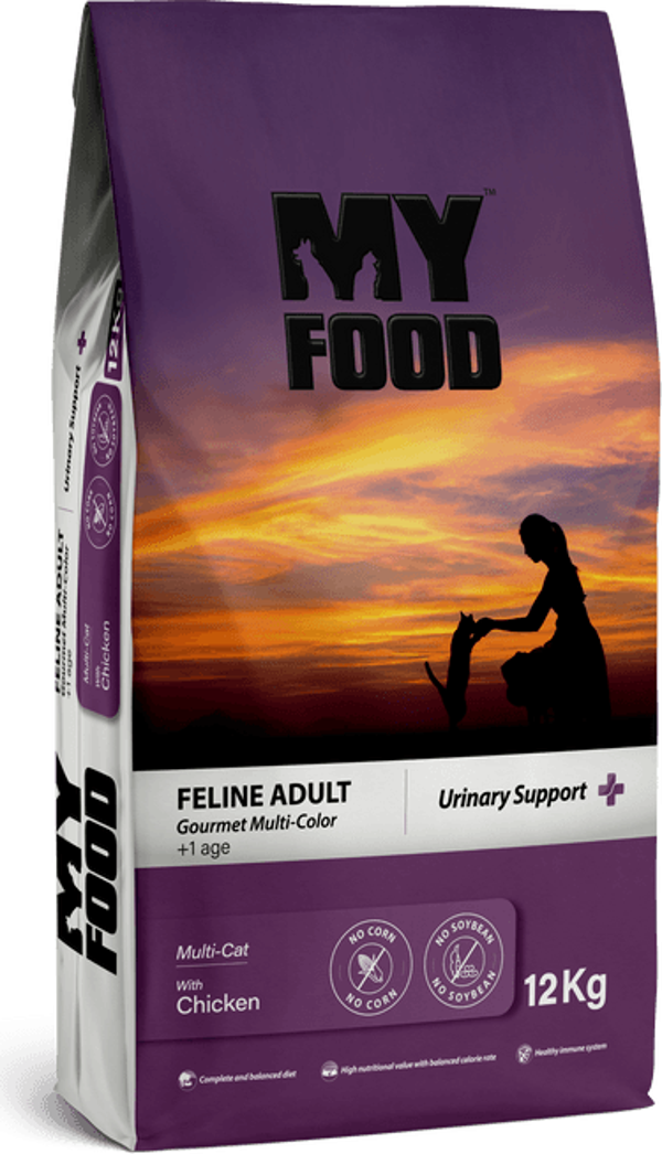 MY FOOD YETİŞKİN KEDİ MAMASI GURME 15 KG - Image 1