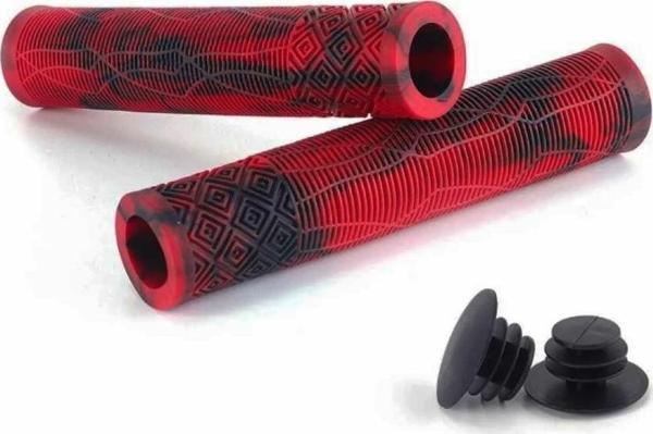Epic 165mm Kırmızı Siyah Renkli Bmx Dirt Jump Bisiklet Elcik - Image 1