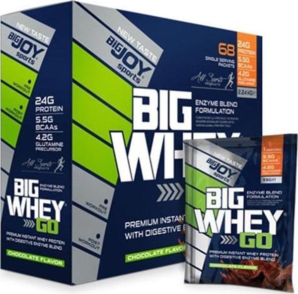 BigJoy BigWhey Go 68 Saşe Çikolata Protein Tozu - Image 1