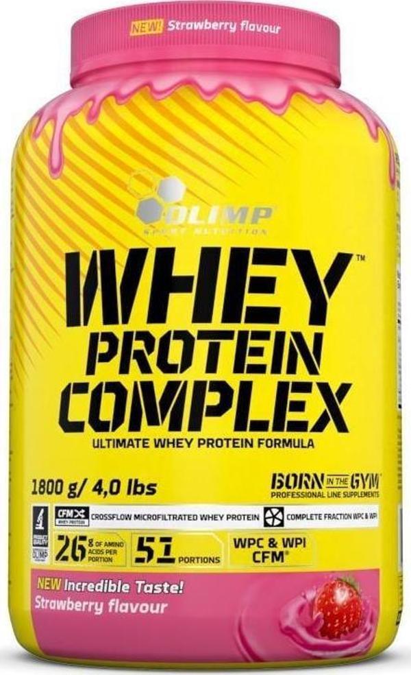 Olimp Whey Protein Complex 1800 Gr Çilek - Image 1