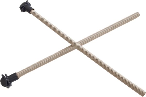 Markapet Doğal Ahşap Kuş Tüneği 1.2 cm-25 cm Standart Siyah (2 Adet) - Image 1