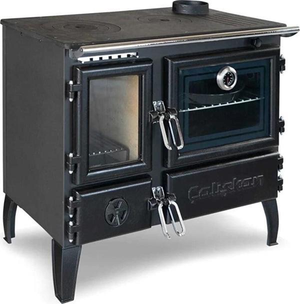 Çalışkan 214 Gurme Tuğlalı Fırınlı Şömine Soba - Image 1