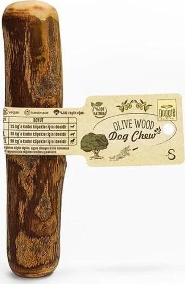 Doggie Doğal Zeytin Ağacı Çiğnenebilen Köpek Oyuncağı S 14 x 2 cm - 10 kg - Image 1