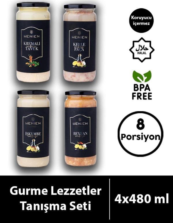 Henıen Gurme Çorba Serisi Tanışma Seti - Pratik Hazır Çorba - Image 1