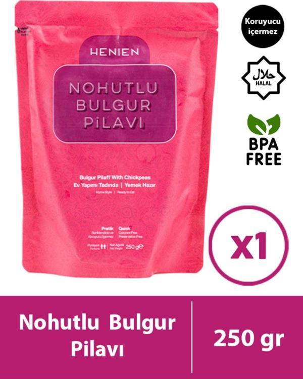 Henıen Hazır Nohutlu Bulgur Pilavı 250 Gr - Image 1