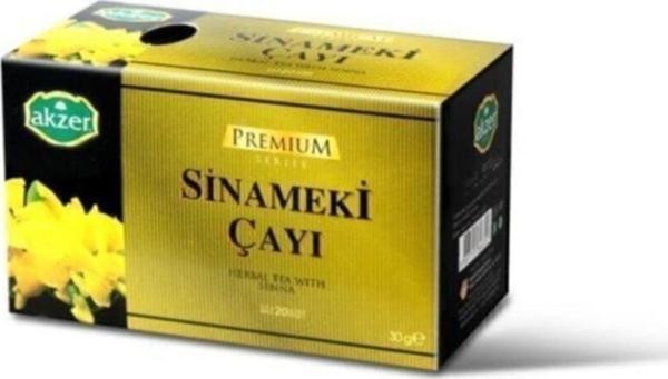 Akzer Premium Sinameki Çayı 1 Paket 20 Stick - Image 1