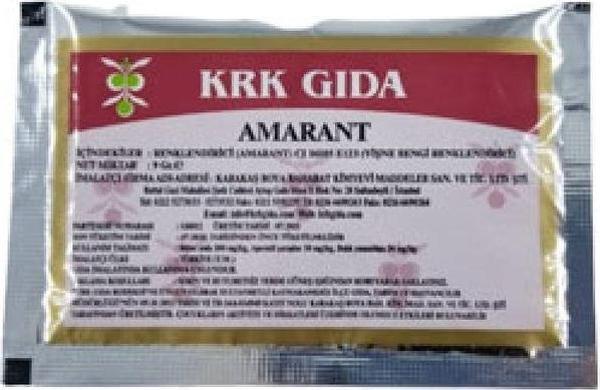 Krk Gıda Boyası 9 Gr. Vişne - Amarant - Image 1