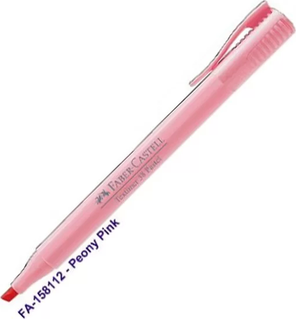FABER-CASTELL FOSFORLU KALEM 38 PASTEL PEMBE (158112) - Image 1