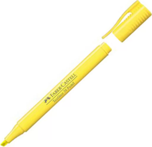 FABER-CASTELL FOSFORLU KALEM 38 PASTEL SARI (158110) - Image 1