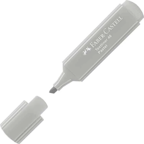 FABER-CASTELL FOSFORLU KALEM 46 İPEK GRİ (154634) - Image 1