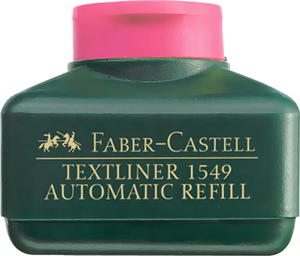 FABER-CASTELL FOSFORLU KALEM MÜREKKEBİ PEMBE (154928) - Image 1