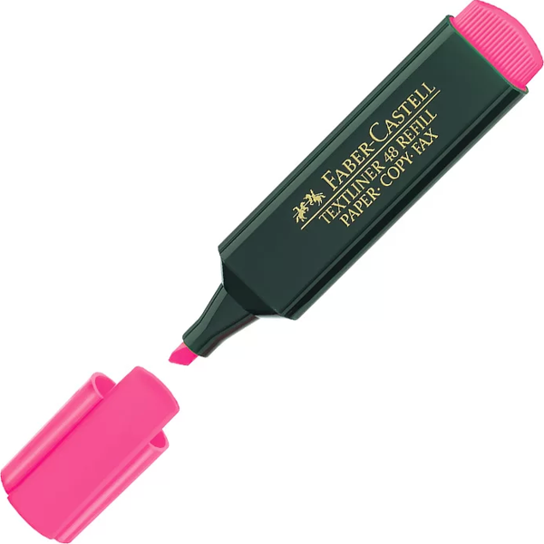 FABER-CASTELL FOSFORLU KALEM PEMBE (154828) - Image 1