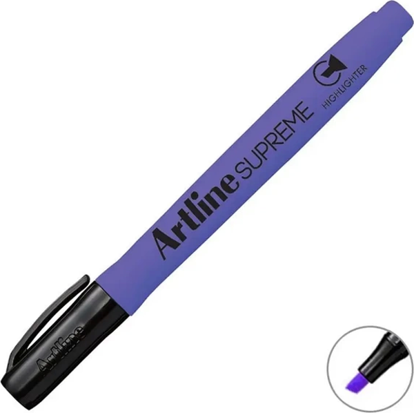 ARTLİNE EPF-600 SUPREME FOSFORLU KALEM MOR - Image 1