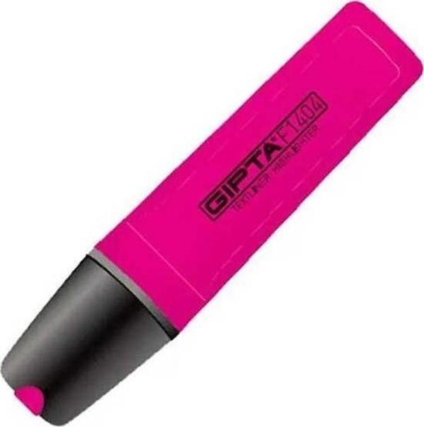 Gıpta Fosforlu Markör 5Mm Kesik Uç Pastel Pembe - Image 1