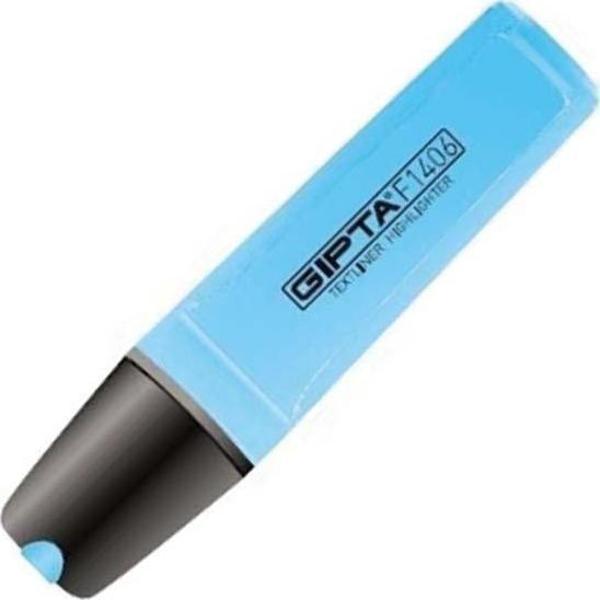 Gıpta Fosforlu Markör 5Mm Kesik Uç Pastel Turkuaz - Image 1