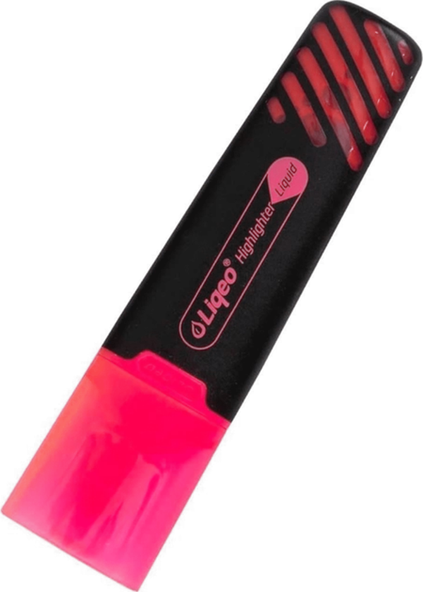 LİQEO H-3128 FOSFORLU KALEM PEMBE - Image 1