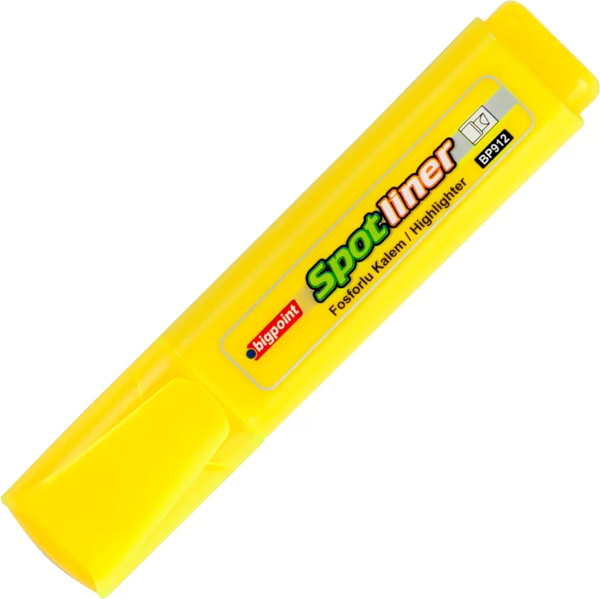 Bigpoint Fosforlu Kalem Sarı - Image 1