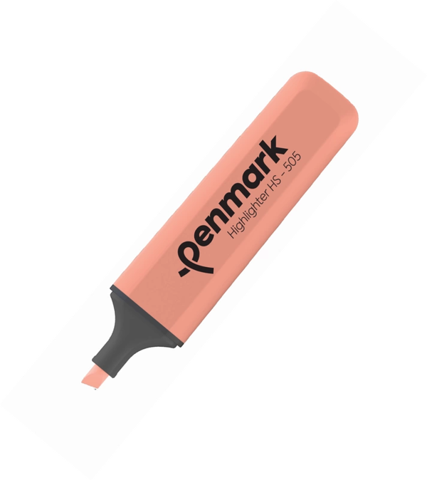 PENMARK HS-505-09 FOSFORLU KALEM PASTEL YAVRUAĞZI - Image 1