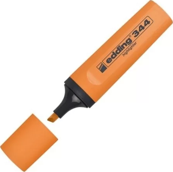 Edding 344 Turuncu Fosforlu Kalem (5 li Avantajlı Paket) - Image 1