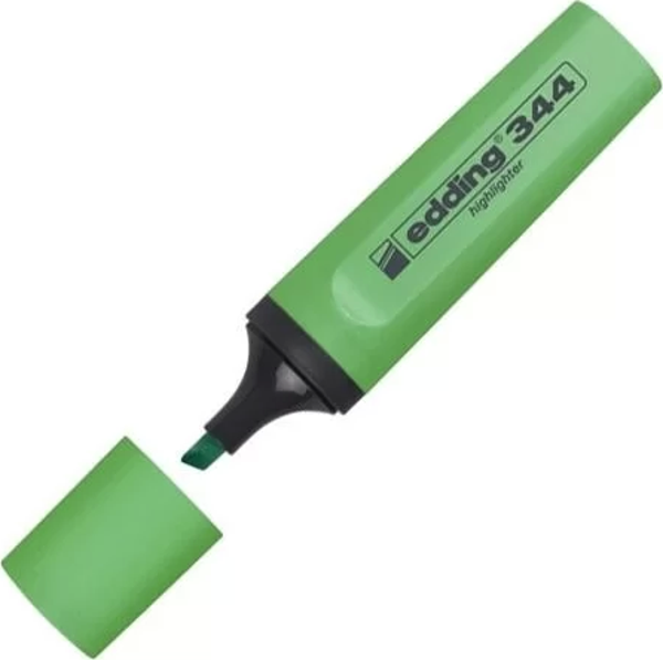Edding 344 Yeşil Fosforlu Kalem (5 li Avantajlı Paket) - Image 1