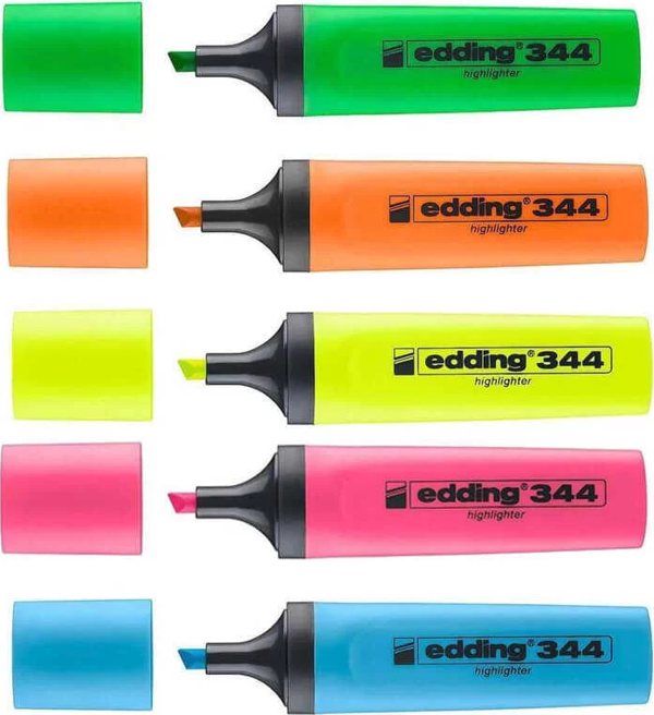 Edding Fosforlu Kalem Karışık Set - Image 1