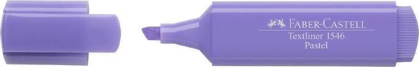 Faber Castell 1546 Fosforlu Kalem Pastel Lila - Image 1