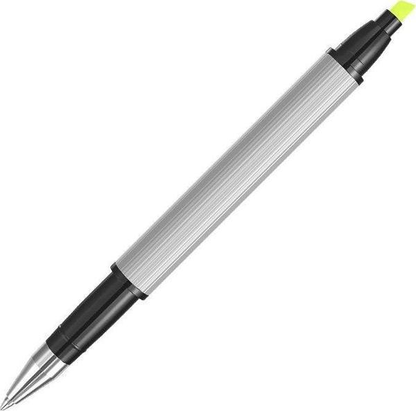 SCRİKSS DOPPİO SİYAH ROLLER KALEM-SARI FOSFORLU KALEM - Image 1