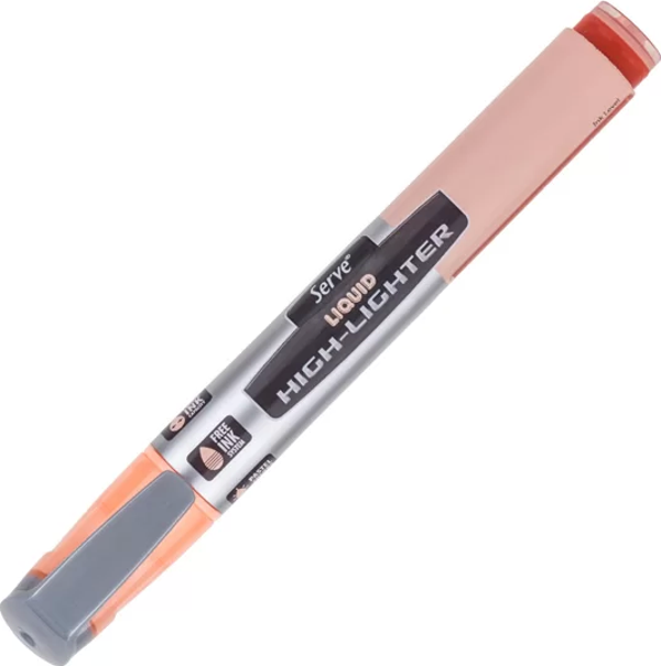SERVE SV-LKTFP LİKİT FOSFORLU KALEM PASTEL TURUNCU - Image 1