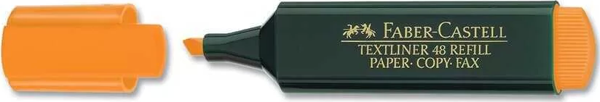 Faber Castell Fosforlu Kalem Turuncu - Image 1