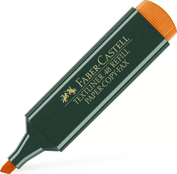 Faber Castell Turuncu Fosforlu Kalem (5 li Avantajlı Paket) - Image 1