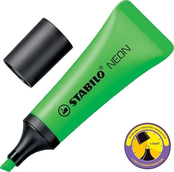 Stabilo Neon Fosforlu Kalem Yeşil 72/33 - Image 1