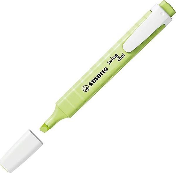 Stabilo Swing Cool Fosforlu Kalem Pastel Açık Yeşil 275/133-8 - Image 1