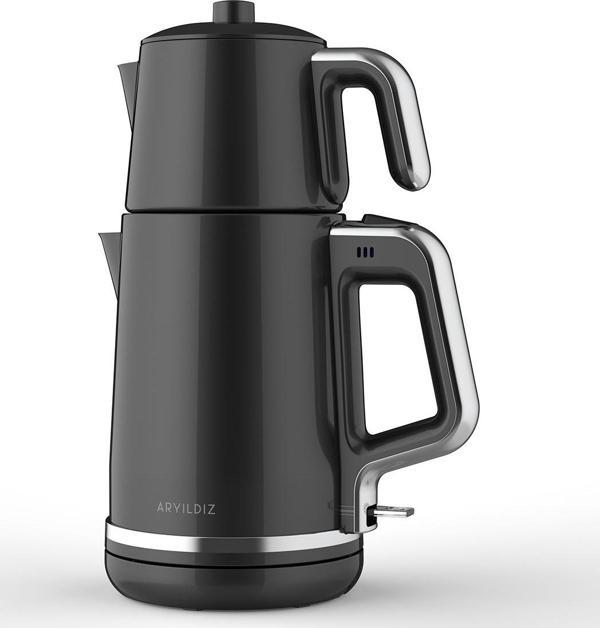 Aryıldız Tea Style Çay Makinesi Antrasit - Image 1