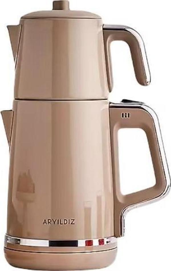 Aryıldız Tea Style Çay Makinesi Krem - Image 1