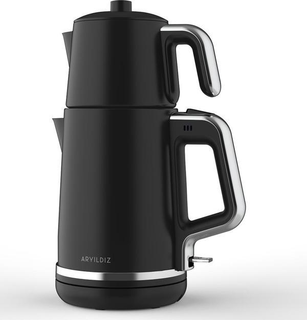 Aryıldız Tea Style Çay Makinesi Siyah - Image 1