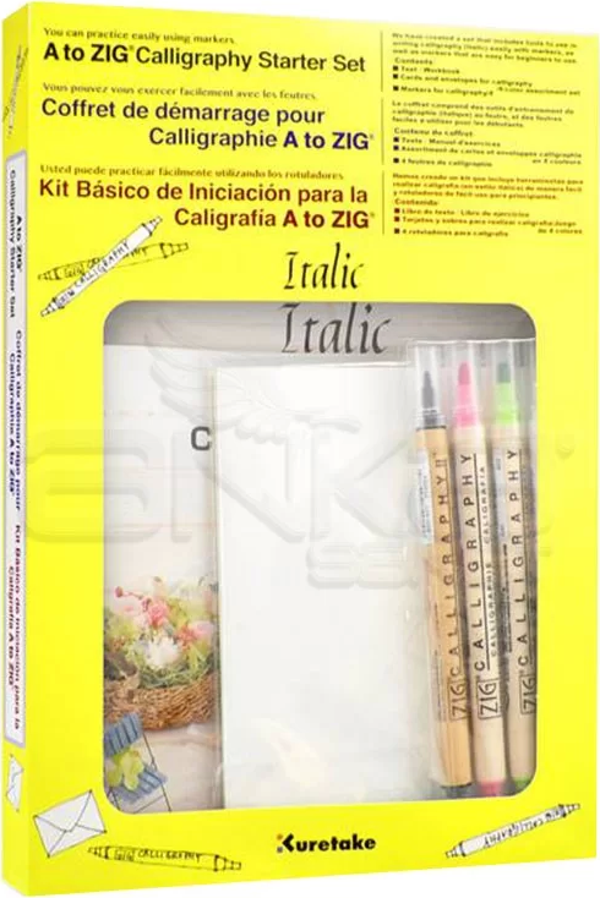 Zig Kaligrafi Başlangıç Seti İtalik MSST-001 - Image 1