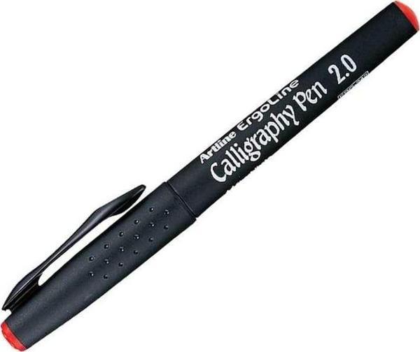Artline 242 Kaligrafi Kalemi 2.0 mm Kırmızı - Image 1
