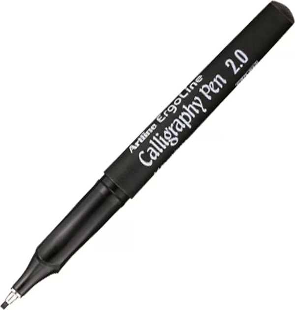 ARTLİNE 242 KALİGRAFİ KALEMİ 2mm SİYAH - Image 1