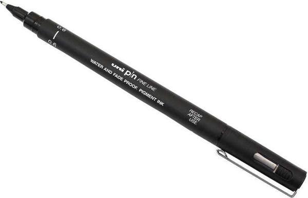 Uni-Ball İğne Uçlu Kalem 0.6 mm Siyah - Image 1