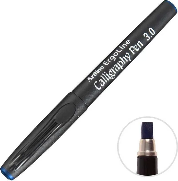 Artline 243 Kaligrafi Kalemi 3.0 mm Mavi - Image 1