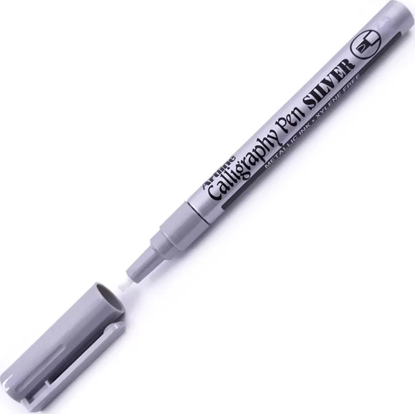 ARTLİNE 993XF KALİGRAFİ KALEMİ 2.5mm GÜMÜŞ - Image 1