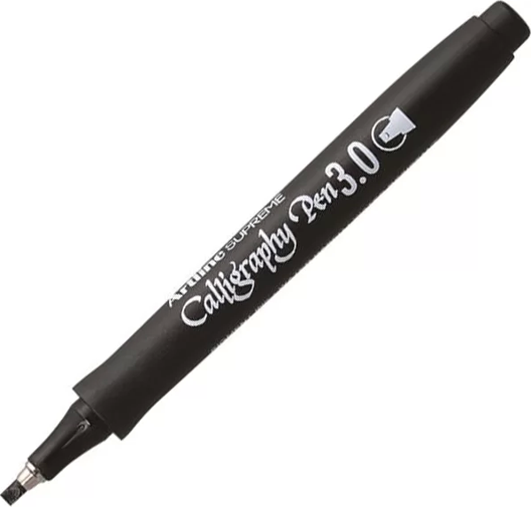 ARTLİNE EPF-243 SUPREME KALİGRAFİ KALEMİ 3mm SİYAH - Image 1