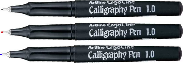 Artline Ergoline Kaligrafi Kalemi 1.0mm - Image 1