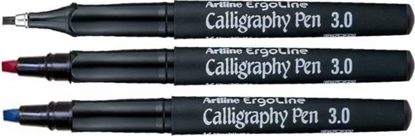 Artline Ergoline Kaligrafi Kalemi 3.0mm - Image 1