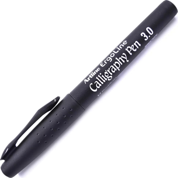 Artline Kaligrafi Kalemi 3.0 mm Siyah ERG-243 - Image 1