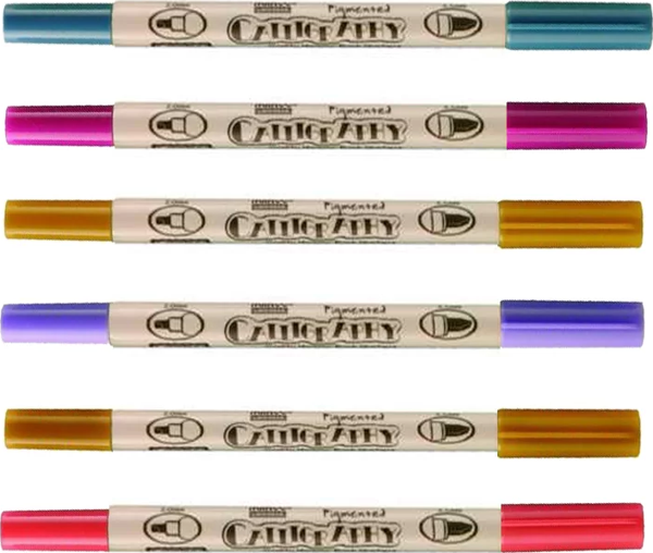 Marvy Calligraphy Çift Uçlu Kaligrafi Seti 1 2.0-3.5mm - Image 1