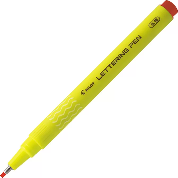 PİLOT LETTERİNG ART KALİGRAFİ KALEMİ 2.0mm KIRMIZI (51009509) (SWN-DRL-20-R) - Image 1
